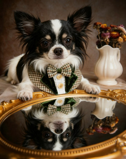 Vintage British Suit Scarf (Green) 復古英倫西裝圍巾（綠色）