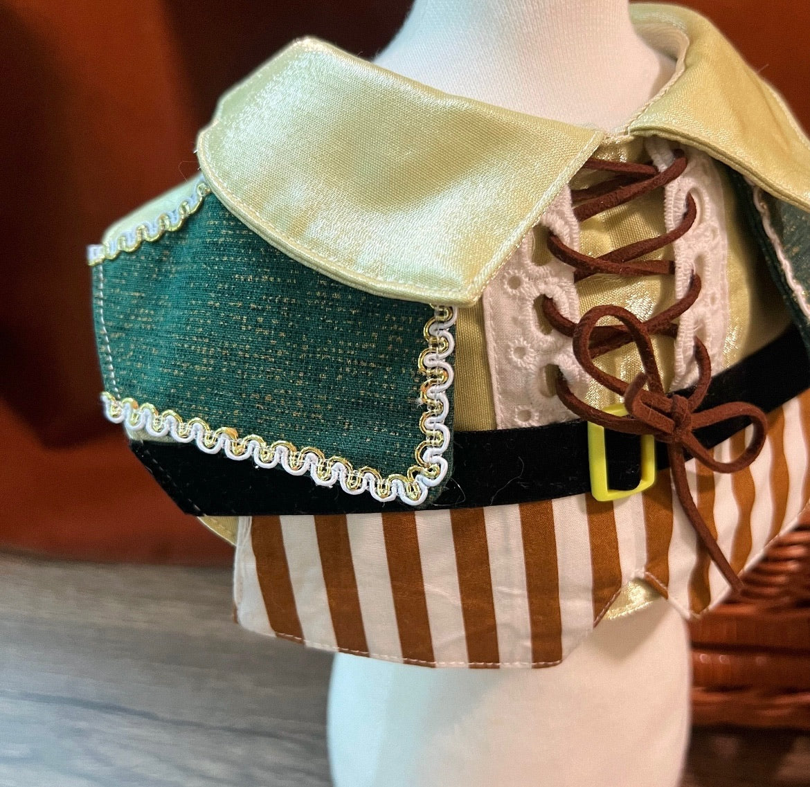 GDC0921 綠野森林小精靈圍巾