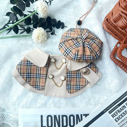 Classic Plaid Coat Scarf 經典卡其格乾濕褸圍巾