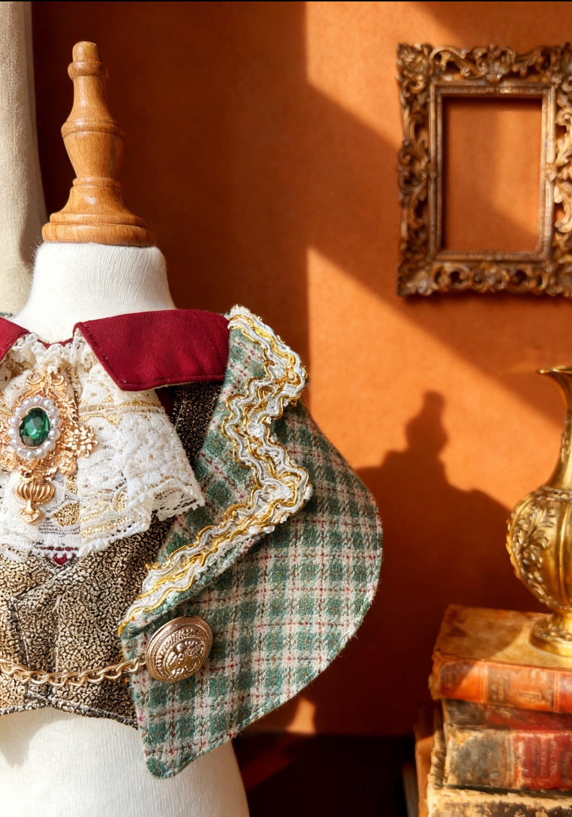 Emerald Houndstooth Ducal Scaft
 翡翠千鳥伯爵領巾