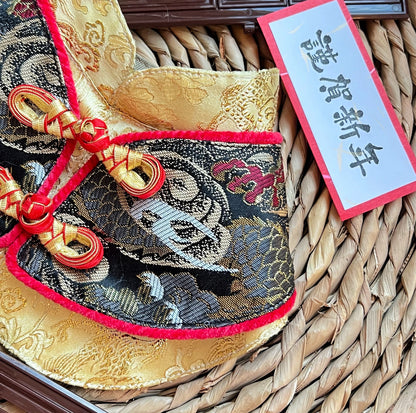 Golden Dragon Robe Scarf 黃金龍袍圍巾