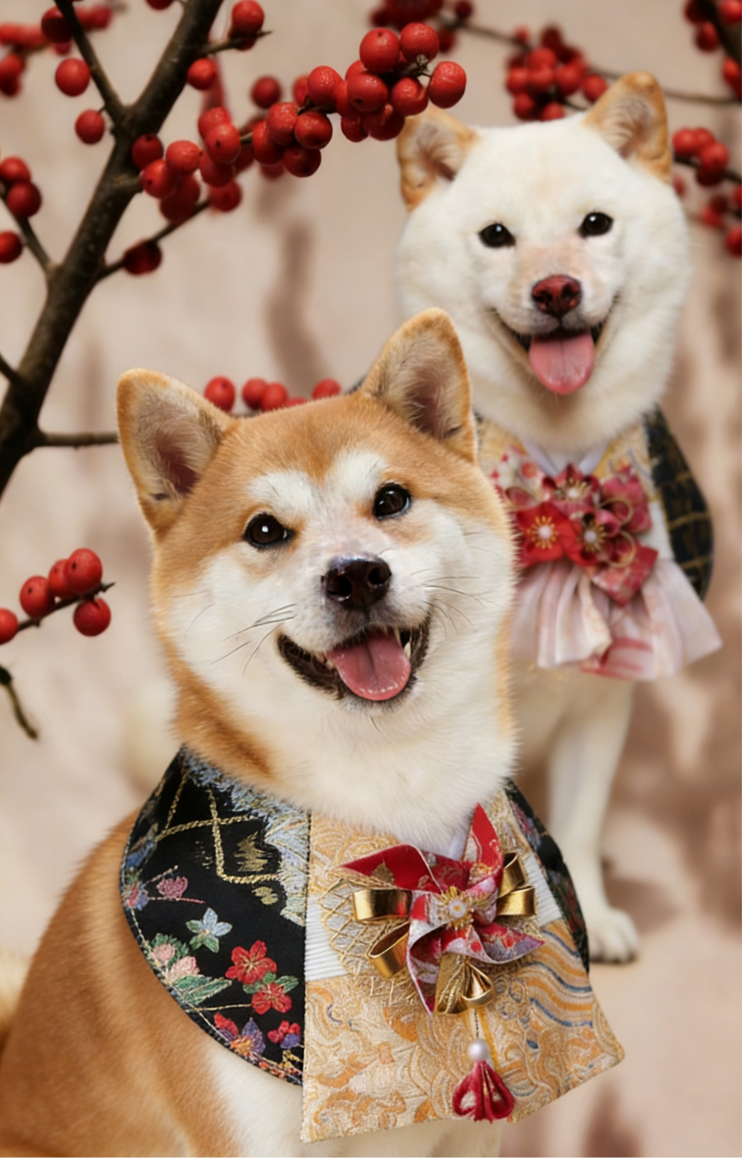 赤焰武士和服圍巾