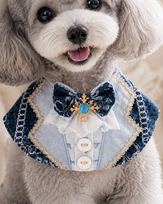 Versailles Denim Gentleman Scarf 凡爾賽丹寧西裝領巾
(預訂-6/20發貨）