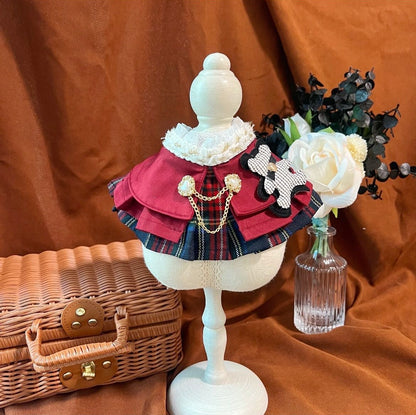 GDC0914 British Red Tartan Scarf