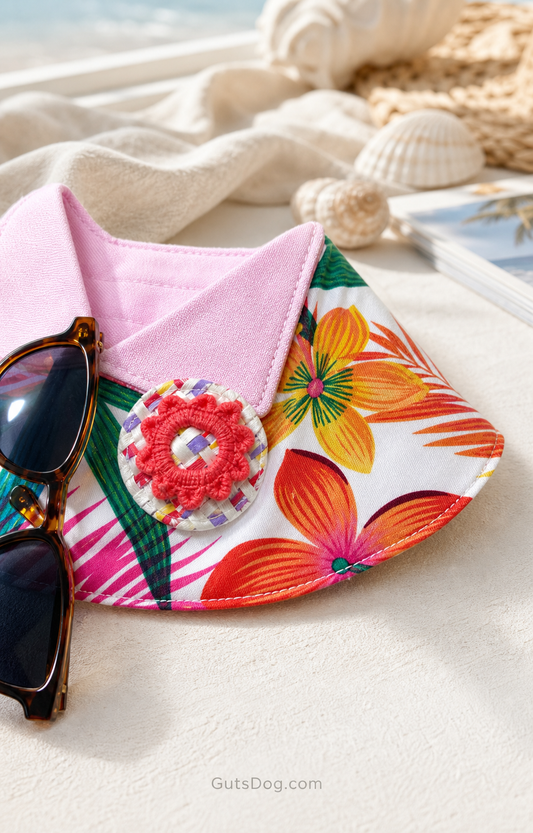 夏威夷恤衫系列-粉紅之海  Hawaiian Shirt Collection – Blush Coast