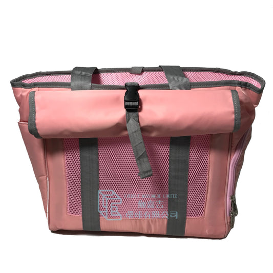 Convertible nylon pet carrier backpack and shoulder bag | GutsDogCom