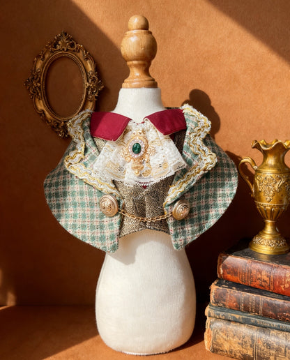 Emerald Houndstooth Ducal Scaft
 翡翠千鳥伯爵領巾