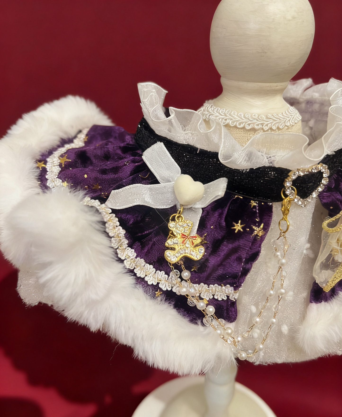 Christmas Gala Ball Scarf (Purple) 聖誕華麗舞會圍巾 (紫色）