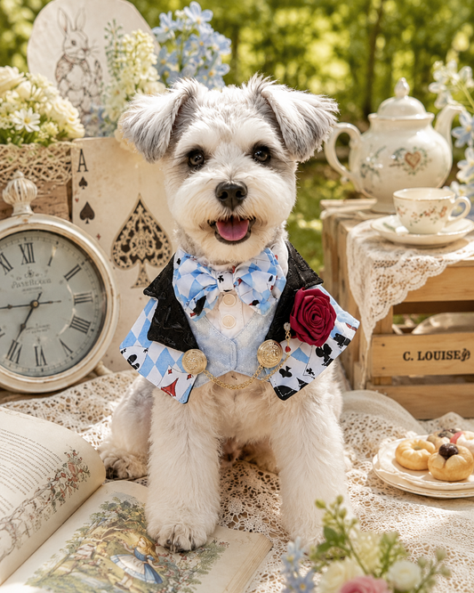 The White Rabbit Gingham Collar Scarf