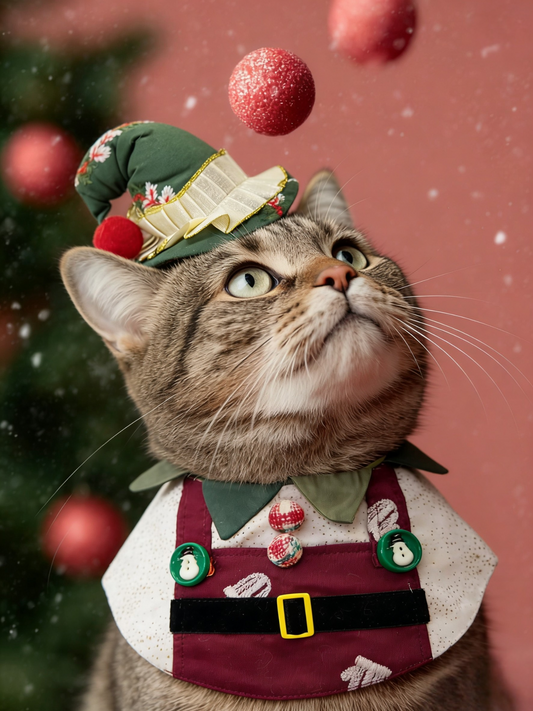 GDC0418 小精靈聖誕圍巾