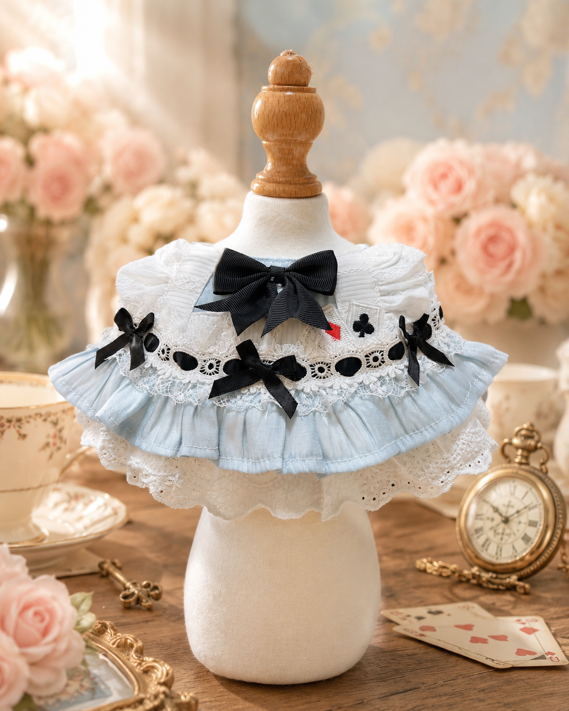 Alice's Azure Dream Collar Scarf 愛麗絲的湛藍夢領巾