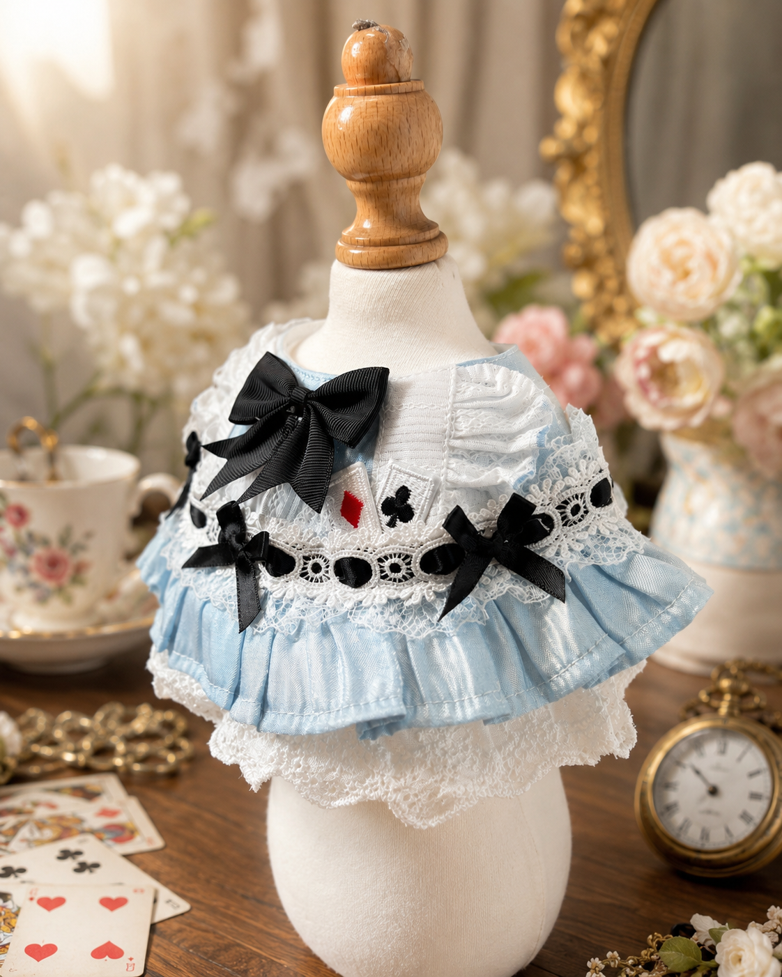 Alice's Azure Dream Collar Scarf 愛麗絲的湛藍夢領巾