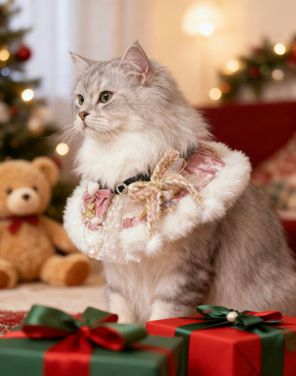 Christmas Gala Ball Scarf (Pink) 聖誕華麗舞會圍巾（粉紅色）