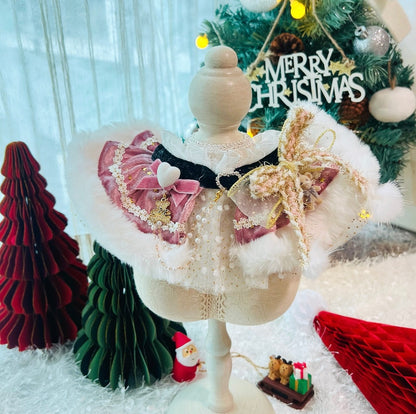 Christmas Gala Ball Scarf (Pink) 聖誕華麗舞會圍巾（粉紅色）