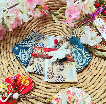 GDC0518 幸運鶴和服圍巾