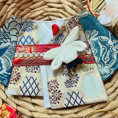 GDC0518 幸運鶴和服圍巾