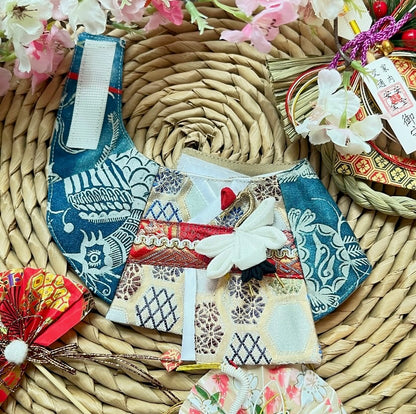 GDC0518 幸運鶴和服圍巾