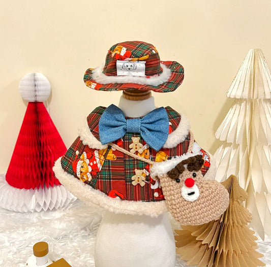 Christmas Bear Pet Hat product image 2 | GutsDogCom