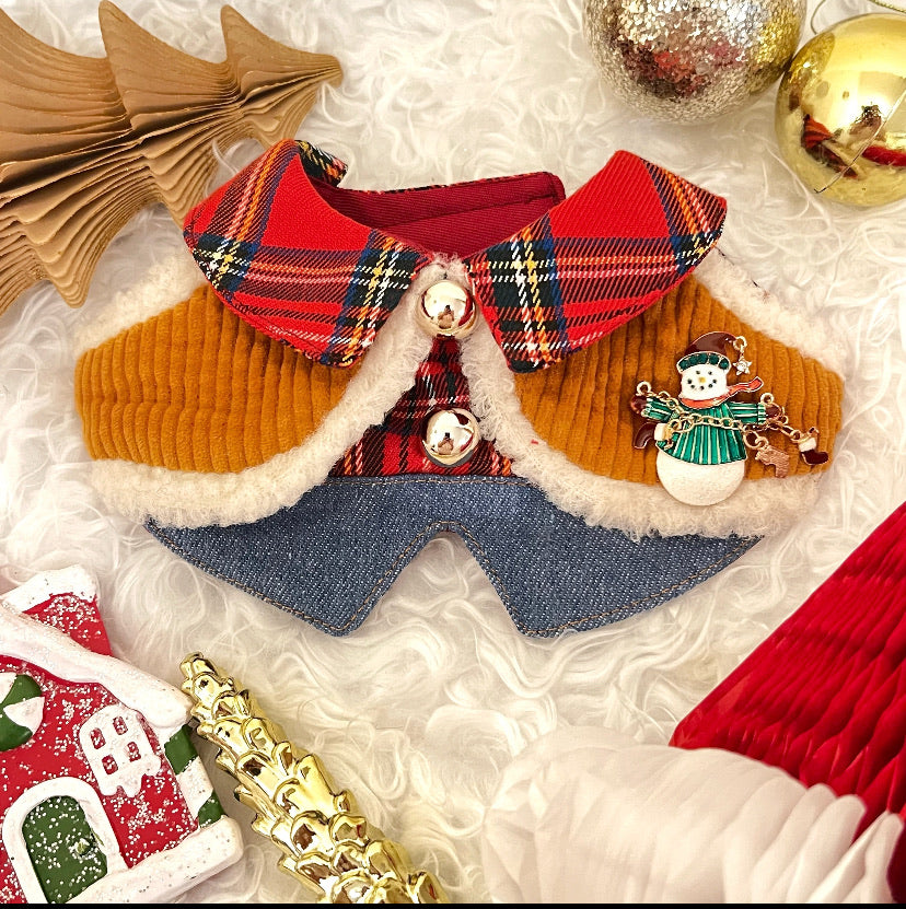 GDC0479 型格Cowboy圍巾（扣針可拆除）