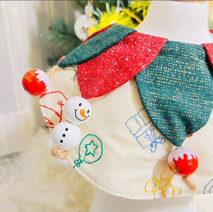 Christmas Forest Elf Scaft 聖誕森林小精靈圍巾