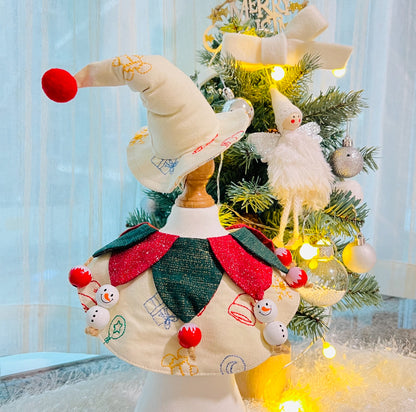 Christmas Forest Elf Scaft 聖誕森林小精靈圍巾