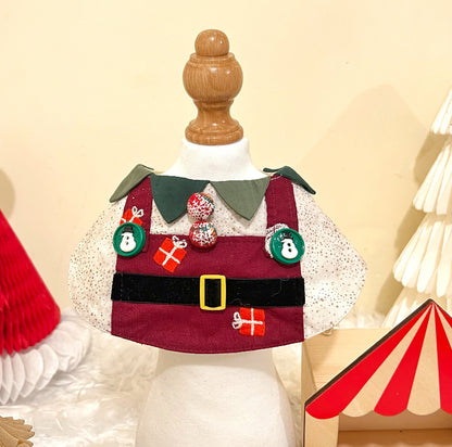 GDC0418 小精靈聖誕圍巾